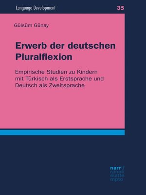 cover image of Erwerb der deutschen Pluralflexion